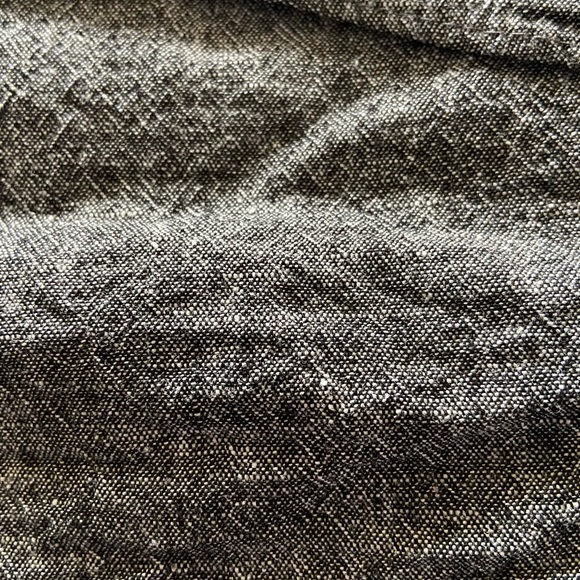 Size 6 Charcoal Linen Skirt - Picture 4 of 4